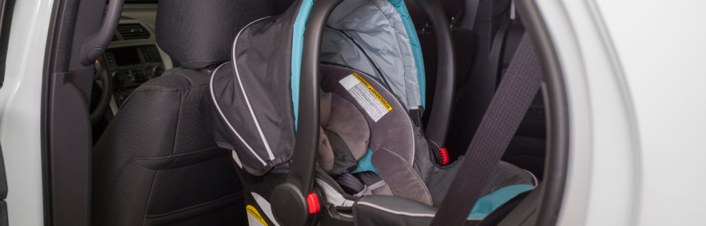 Types of baby car seats including infant, convertible and booster seats