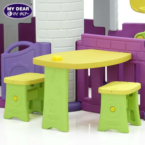 Pink Big House With 3 Play Activities - Image 2