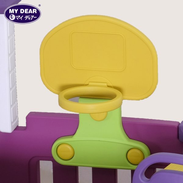 Pink Big House With 3 Play Activities - Image 3