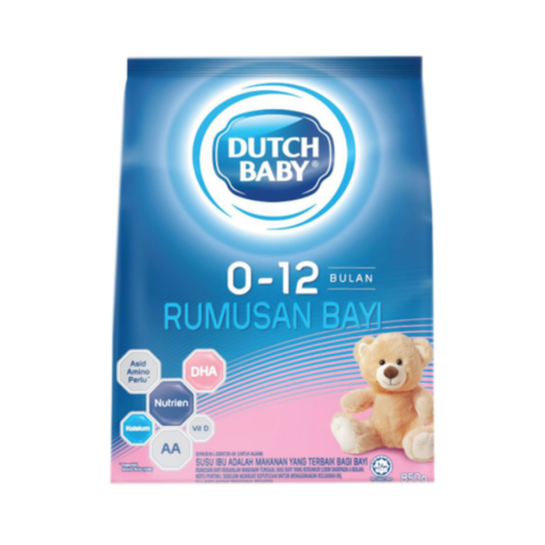 [Dutch Lady 0-12 Bulan] Susu Formula Bayi – DHA & Nutrisi Lengkap untuk Tumbesaran Awal